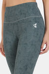 Zelocity Quick Dry 3/4Th Gym Leggings - Trekking Green — thumbnail 5